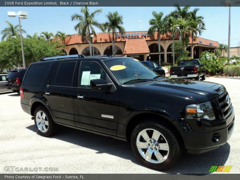 Black / Charcoal Black 2008 Ford Expedition Limited
