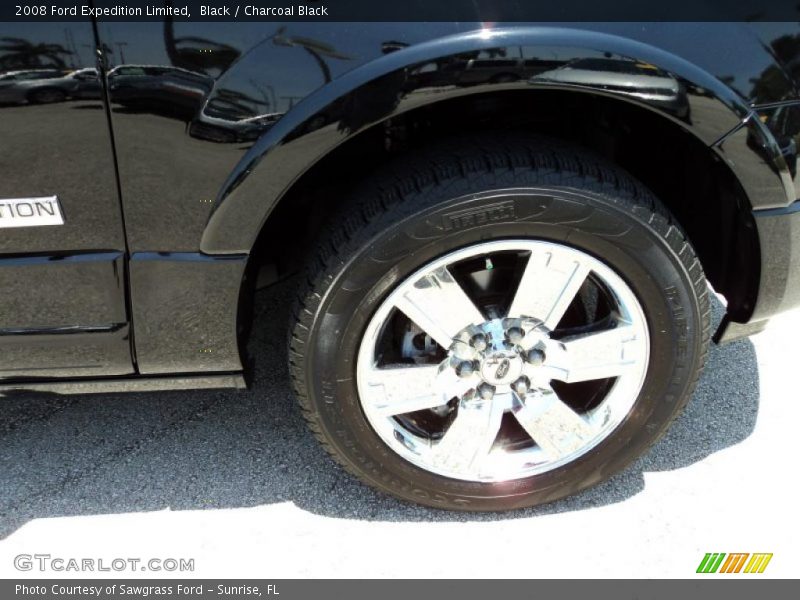 Black / Charcoal Black 2008 Ford Expedition Limited
