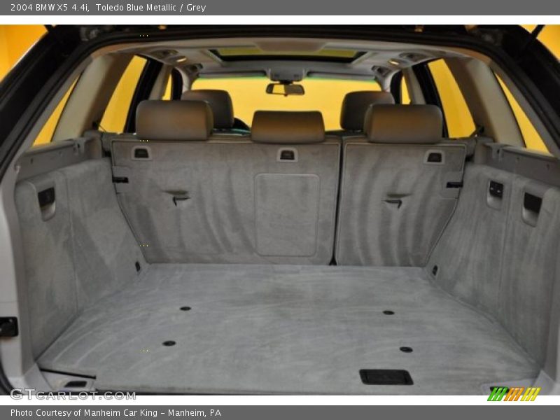 Toledo Blue Metallic / Grey 2004 BMW X5 4.4i