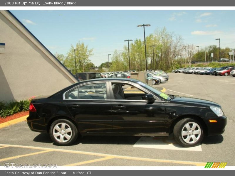 Ebony Black / Black 2008 Kia Optima LX