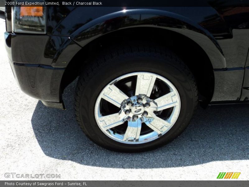 Black / Charcoal Black 2008 Ford Expedition Limited