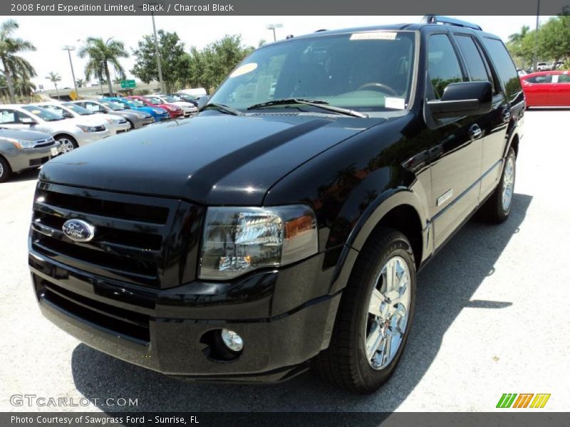 Black / Charcoal Black 2008 Ford Expedition Limited