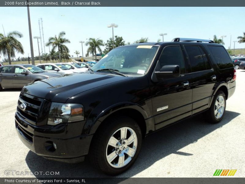 Black / Charcoal Black 2008 Ford Expedition Limited