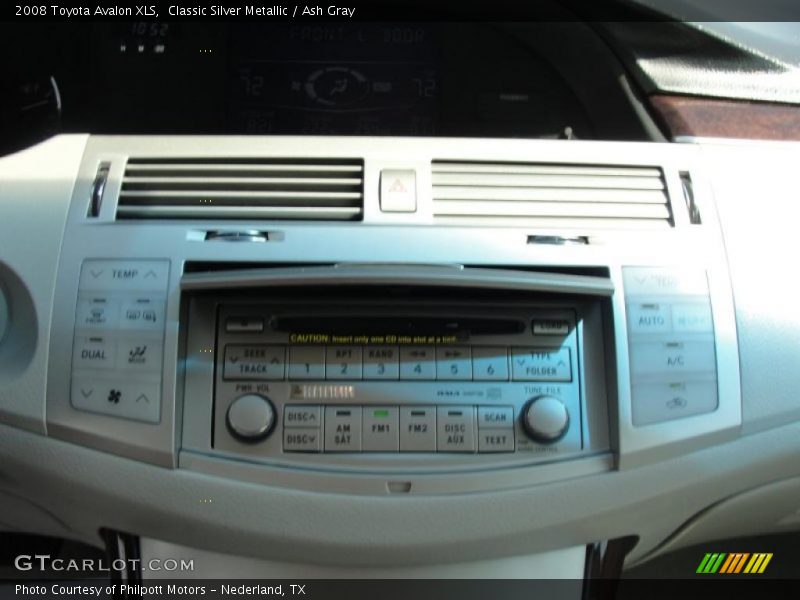 Classic Silver Metallic / Ash Gray 2008 Toyota Avalon XLS