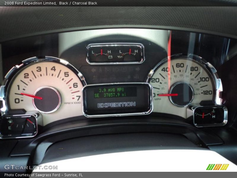 Black / Charcoal Black 2008 Ford Expedition Limited