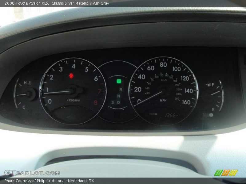 Classic Silver Metallic / Ash Gray 2008 Toyota Avalon XLS