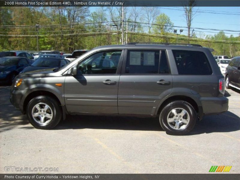 Nimbus Gray Metallic / Gray 2008 Honda Pilot Special Edition 4WD