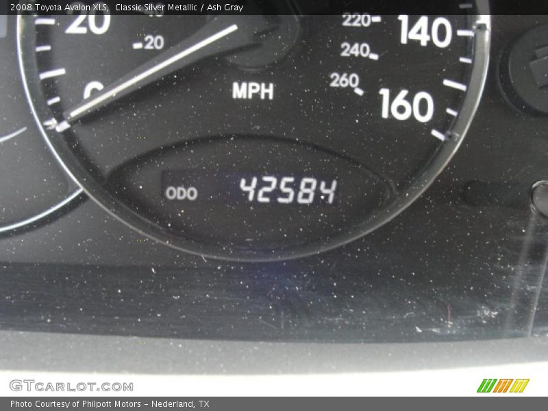 Classic Silver Metallic / Ash Gray 2008 Toyota Avalon XLS