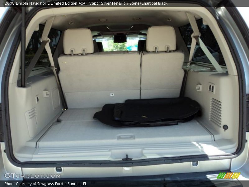 Vapor Silver Metallic / Stone/Charcoal Black 2008 Lincoln Navigator L Limited Edition 4x4