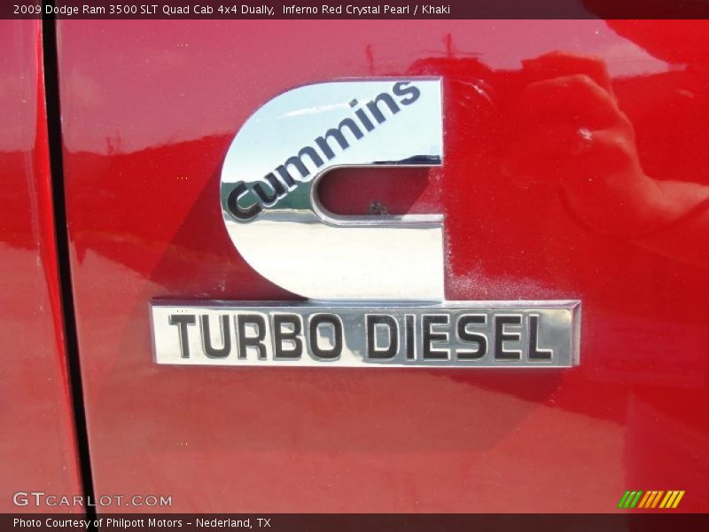  2009 Ram 3500 SLT Quad Cab 4x4 Dually Logo