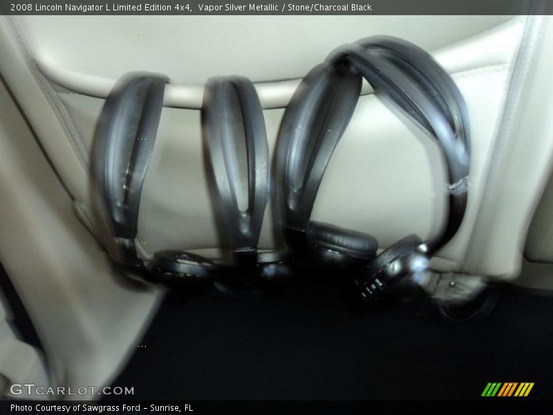 Vapor Silver Metallic / Stone/Charcoal Black 2008 Lincoln Navigator L Limited Edition 4x4