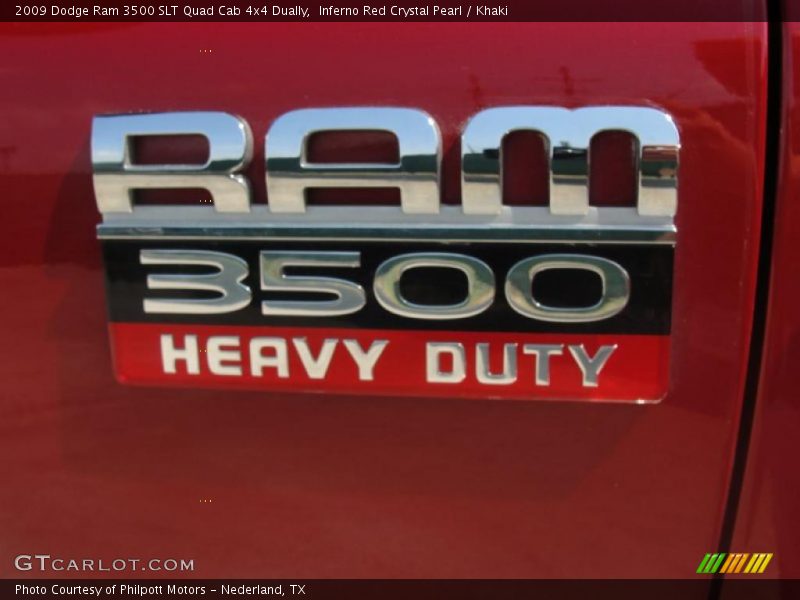  2009 Ram 3500 SLT Quad Cab 4x4 Dually Logo