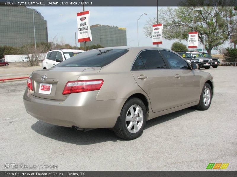 Desert Sand Mica / Bisque 2007 Toyota Camry LE