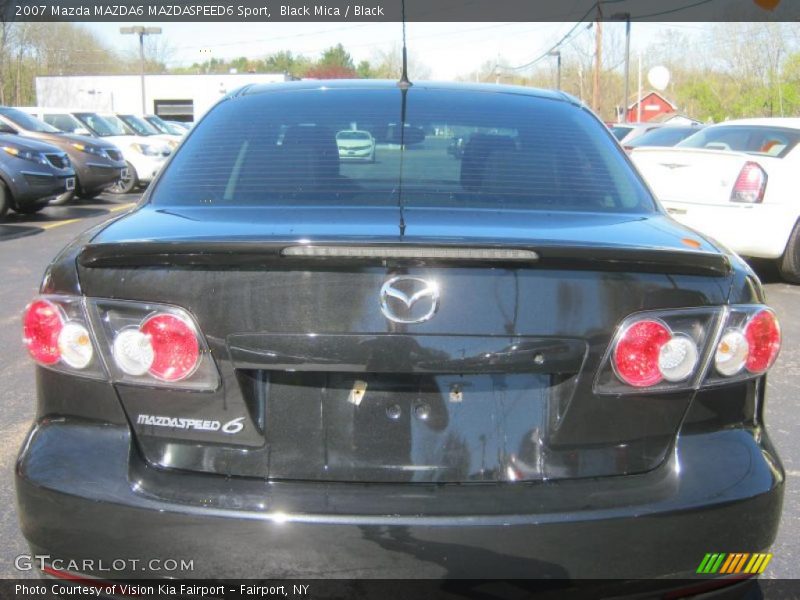 Black Mica / Black 2007 Mazda MAZDA6 MAZDASPEED6 Sport