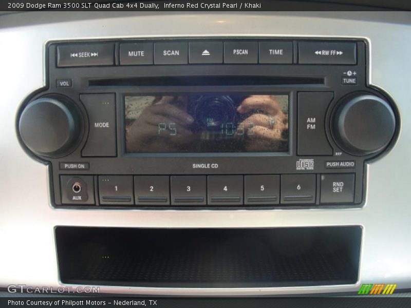 Controls of 2009 Ram 3500 SLT Quad Cab 4x4 Dually