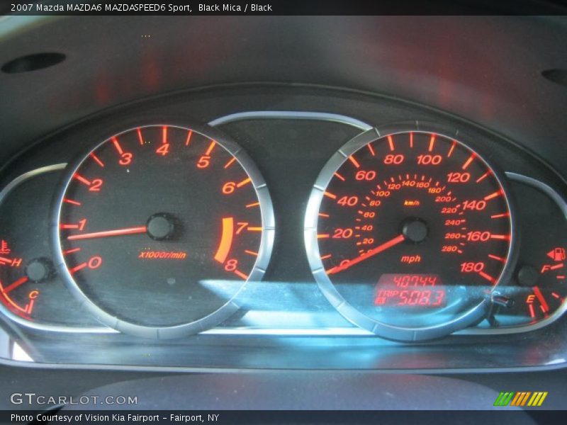 Black Mica / Black 2007 Mazda MAZDA6 MAZDASPEED6 Sport