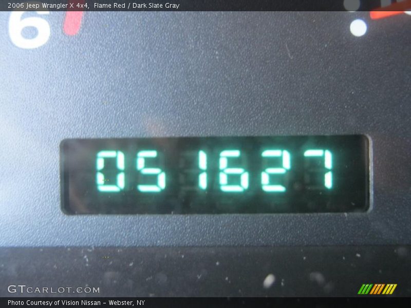 Flame Red / Dark Slate Gray 2006 Jeep Wrangler X 4x4