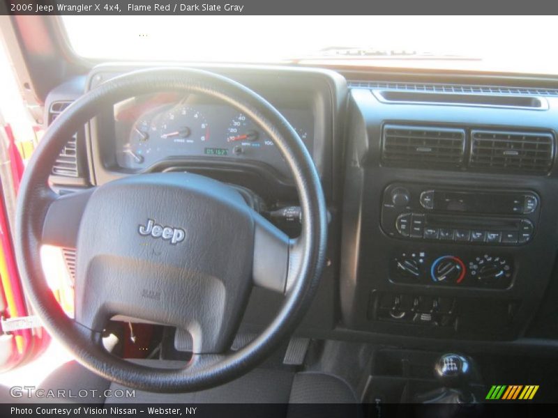 Flame Red / Dark Slate Gray 2006 Jeep Wrangler X 4x4