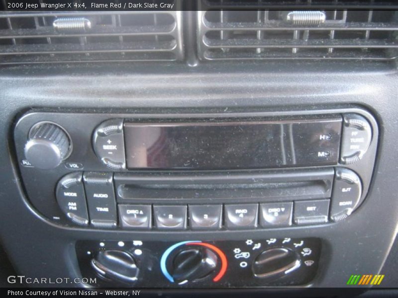 Flame Red / Dark Slate Gray 2006 Jeep Wrangler X 4x4