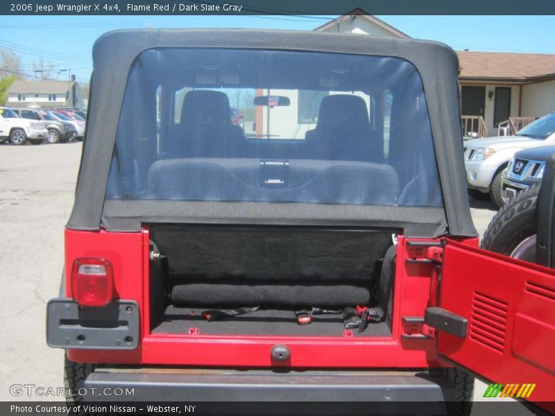 Flame Red / Dark Slate Gray 2006 Jeep Wrangler X 4x4