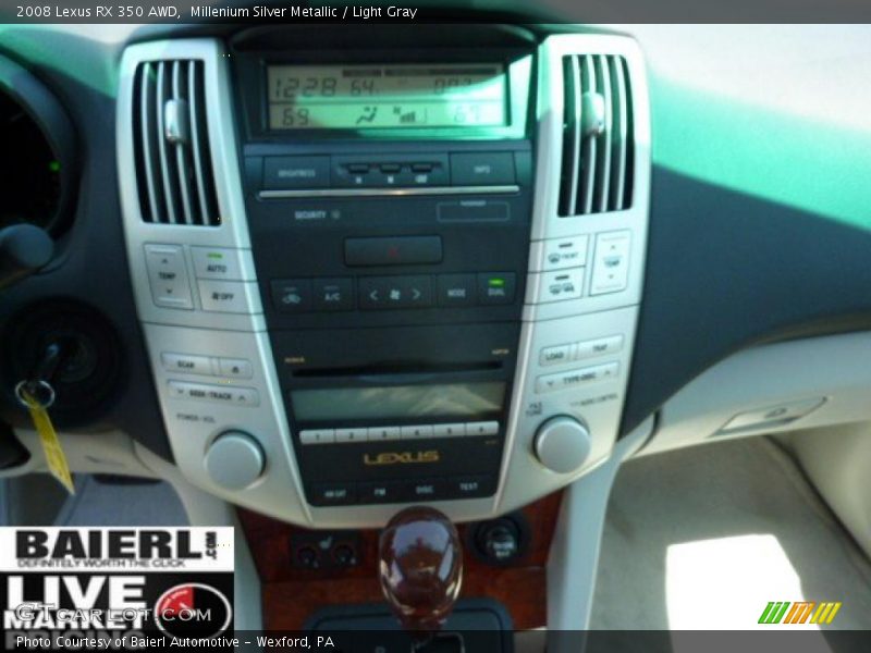 Millenium Silver Metallic / Light Gray 2008 Lexus RX 350 AWD