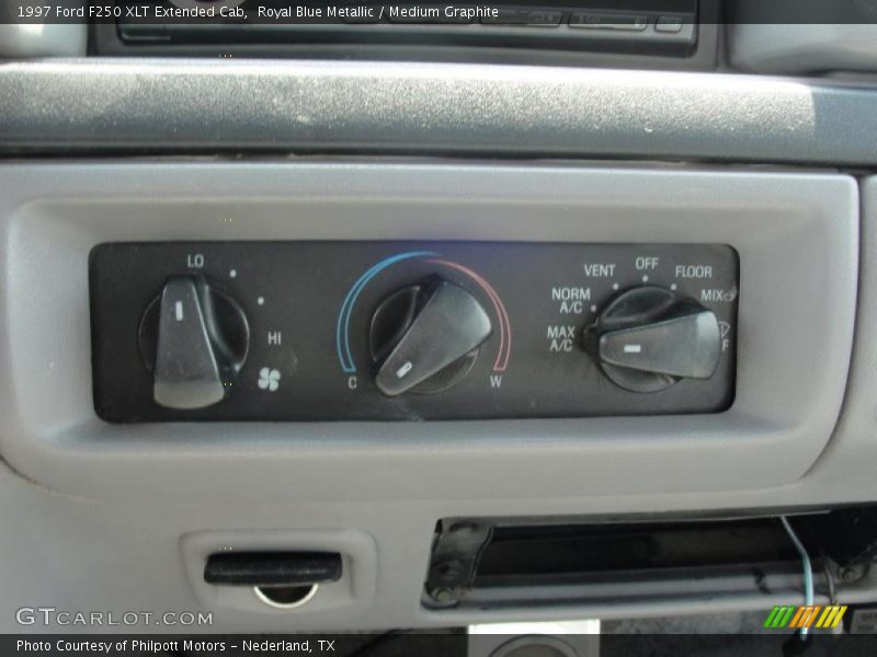 Controls of 1997 F250 XLT Extended Cab