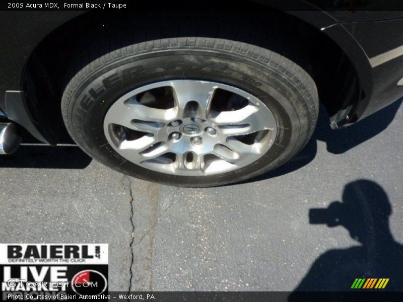 Formal Black / Taupe 2009 Acura MDX