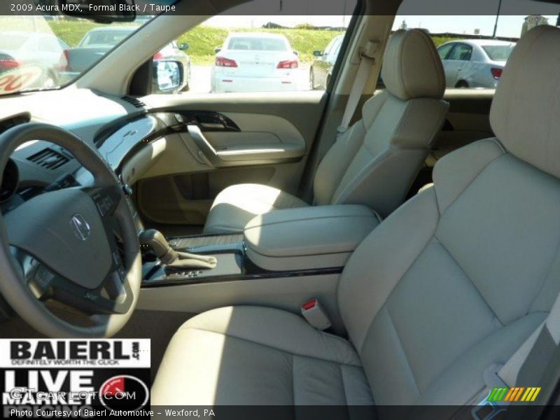 Formal Black / Taupe 2009 Acura MDX