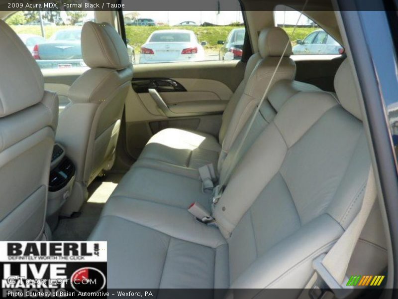 Formal Black / Taupe 2009 Acura MDX