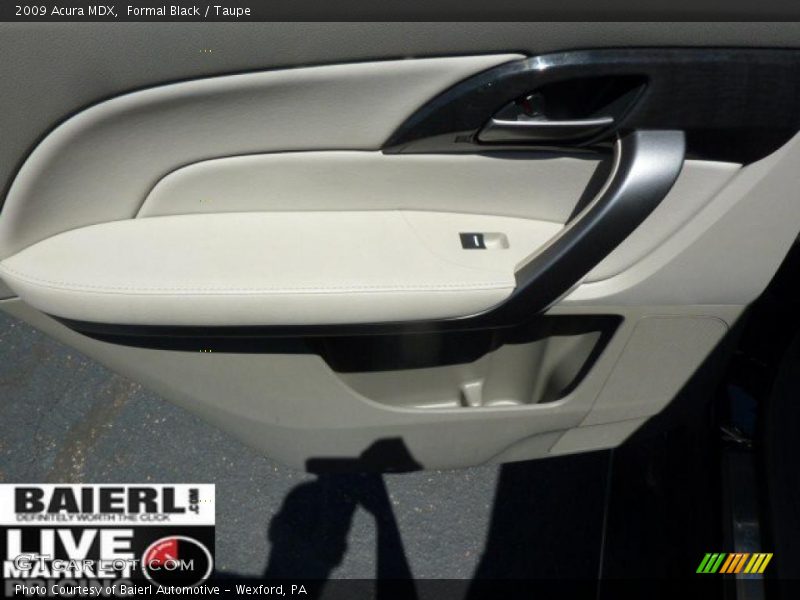 Formal Black / Taupe 2009 Acura MDX