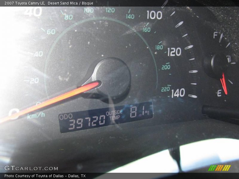 Desert Sand Mica / Bisque 2007 Toyota Camry LE