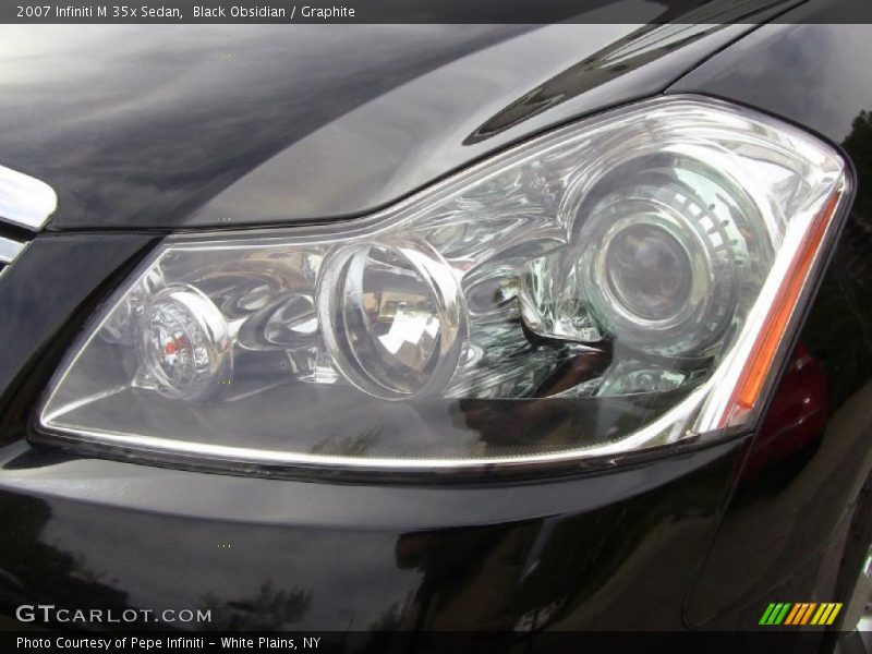 Black Obsidian / Graphite 2007 Infiniti M 35x Sedan