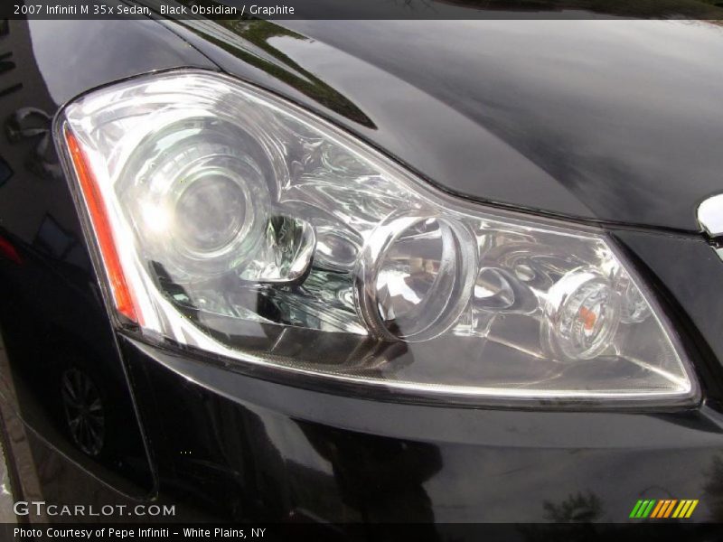 Black Obsidian / Graphite 2007 Infiniti M 35x Sedan