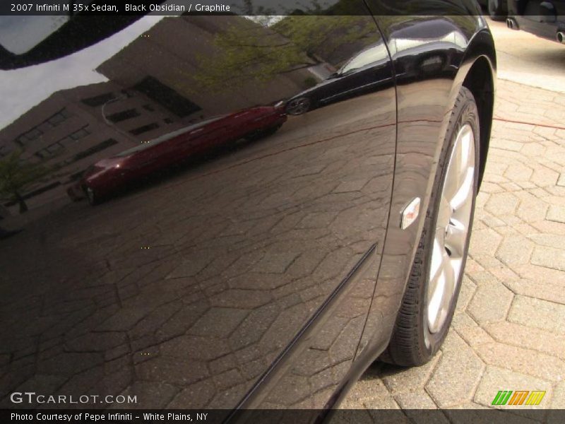 Black Obsidian / Graphite 2007 Infiniti M 35x Sedan
