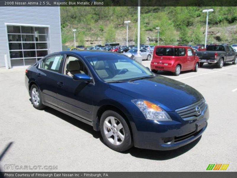 Majestic Blue Metallic / Blond 2008 Nissan Altima 2.5 SL