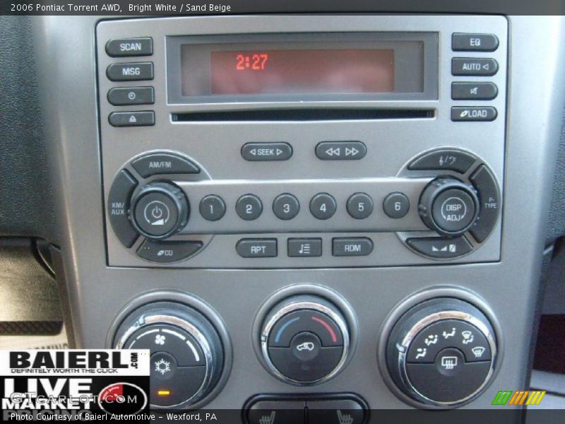Bright White / Sand Beige 2006 Pontiac Torrent AWD