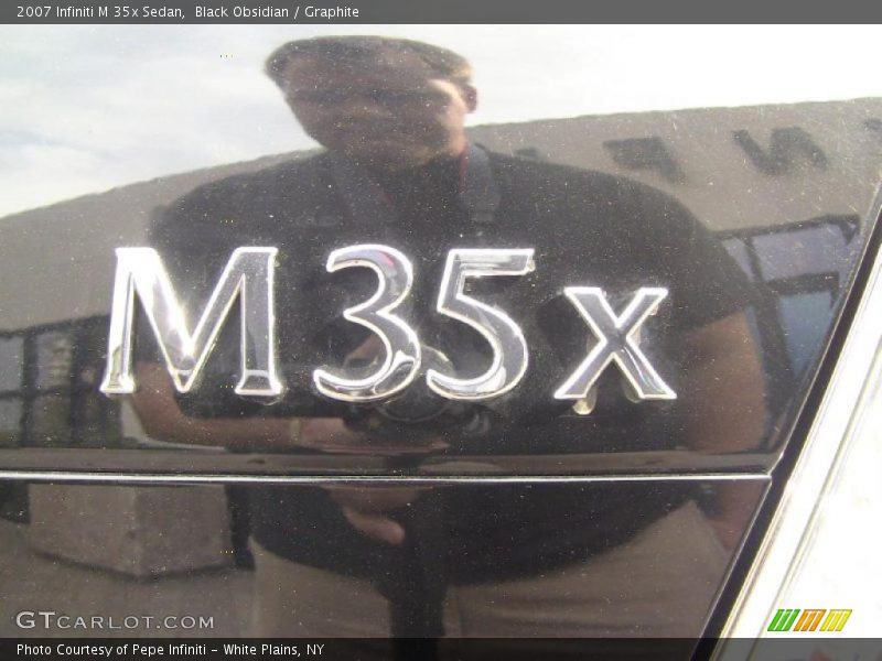 Black Obsidian / Graphite 2007 Infiniti M 35x Sedan