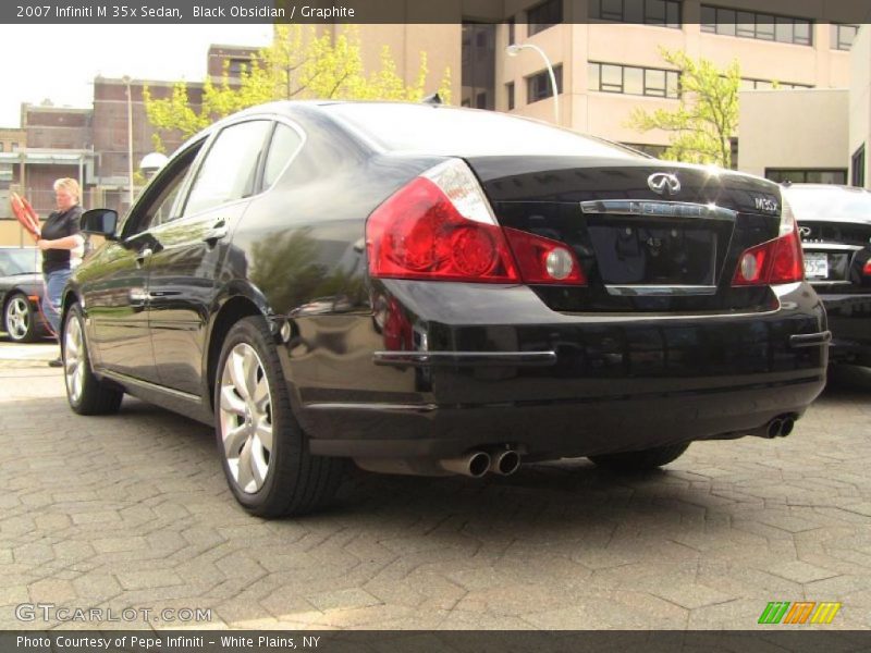 Black Obsidian / Graphite 2007 Infiniti M 35x Sedan