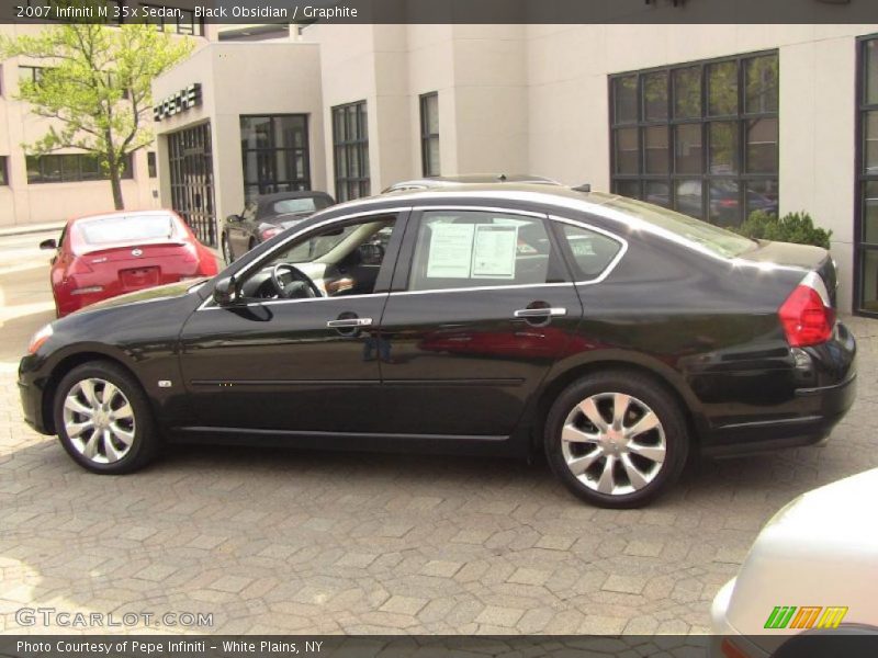 Black Obsidian / Graphite 2007 Infiniti M 35x Sedan