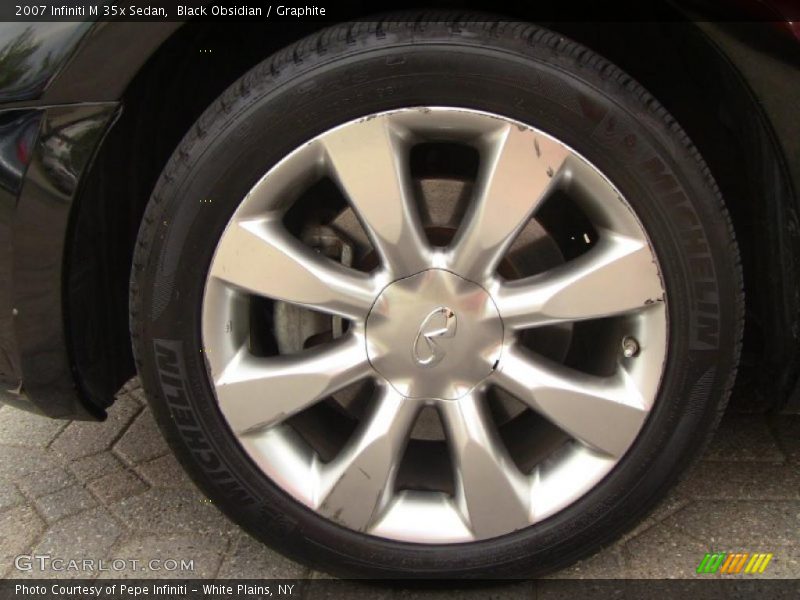 Black Obsidian / Graphite 2007 Infiniti M 35x Sedan