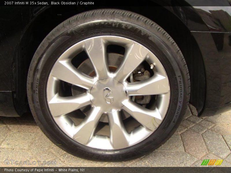 Black Obsidian / Graphite 2007 Infiniti M 35x Sedan