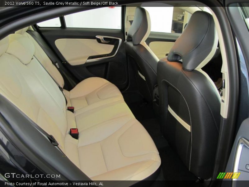 Saville Grey Metallic / Soft Beige/Off Black 2012 Volvo S60 T5