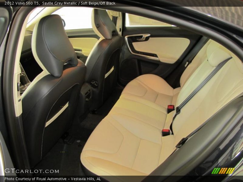 Saville Grey Metallic / Soft Beige/Off Black 2012 Volvo S60 T5