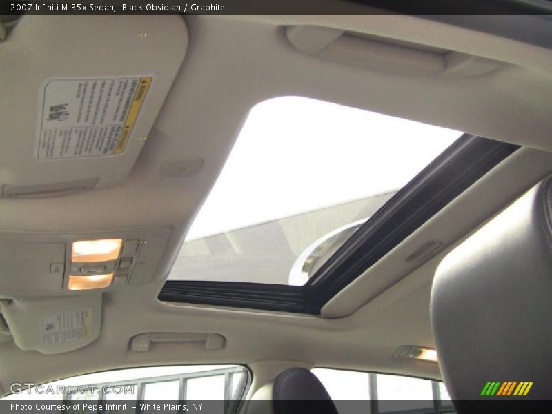 Black Obsidian / Graphite 2007 Infiniti M 35x Sedan