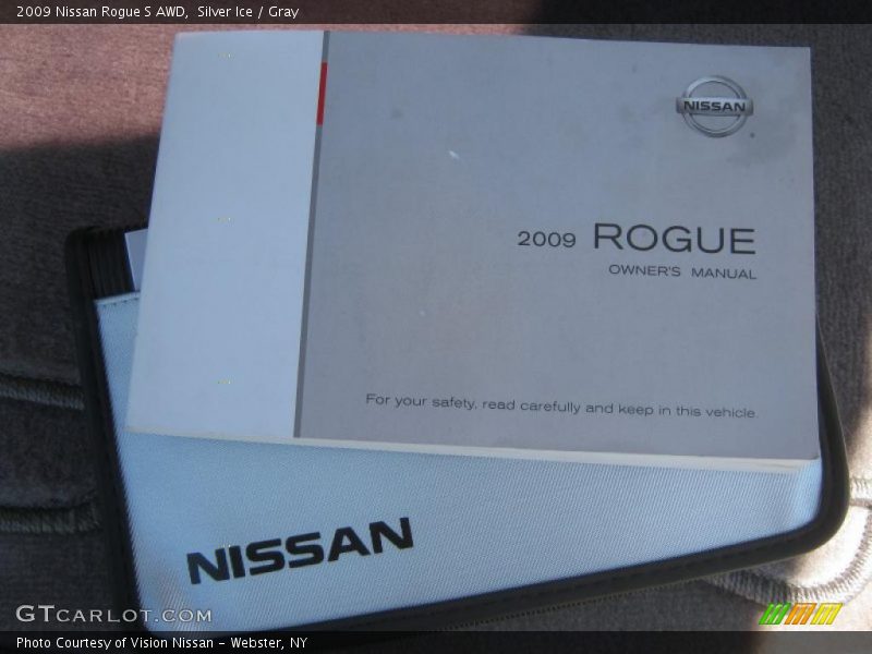 Silver Ice / Gray 2009 Nissan Rogue S AWD