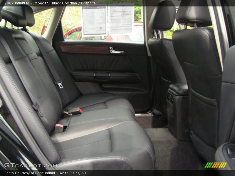 Black Obsidian / Graphite 2007 Infiniti M 35x Sedan
