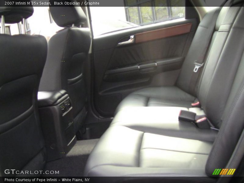 Black Obsidian / Graphite 2007 Infiniti M 35x Sedan