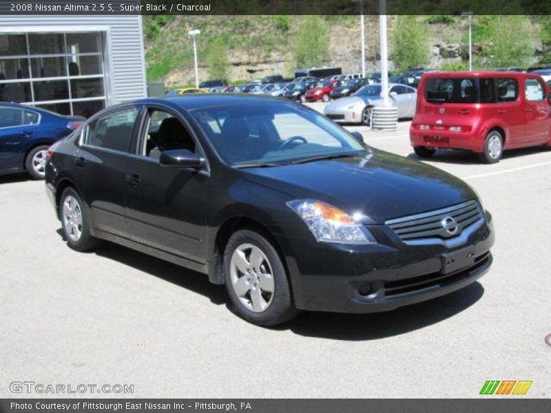Super Black / Charcoal 2008 Nissan Altima 2.5 S
