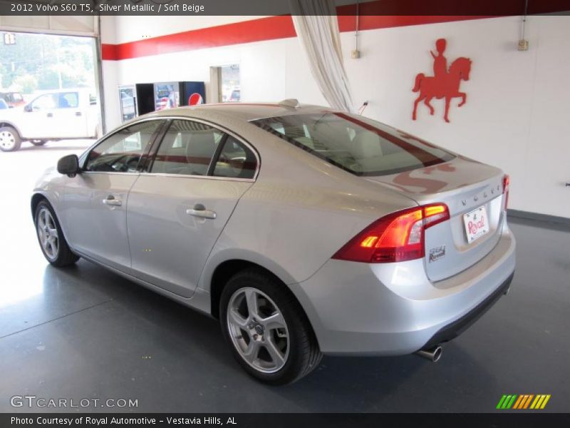 Silver Metallic / Soft Beige 2012 Volvo S60 T5