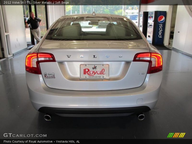 Silver Metallic / Soft Beige 2012 Volvo S60 T5